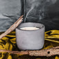 wild fire scented candle , front view,